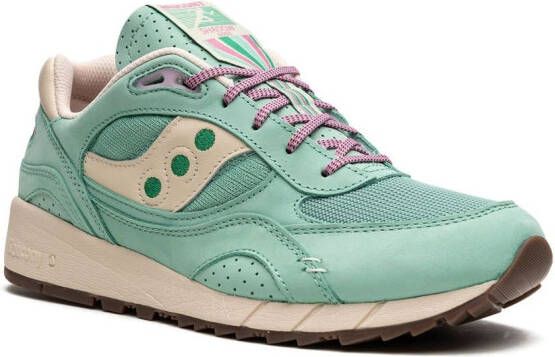 Saucony Shadow 6000 low-top sneakers Groen