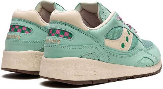 Saucony Shadow 6000 low-top sneakers Groen