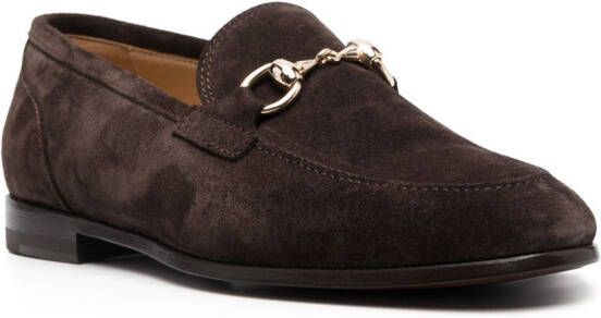 Scarosso Alessandra suède loafers Bruin