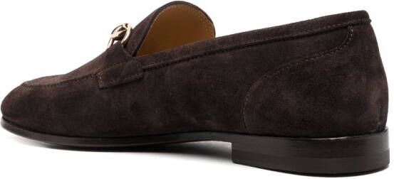 Scarosso Alessandra suède loafers Bruin