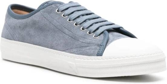 Scarosso Ambrogio suède sneakers Blauw