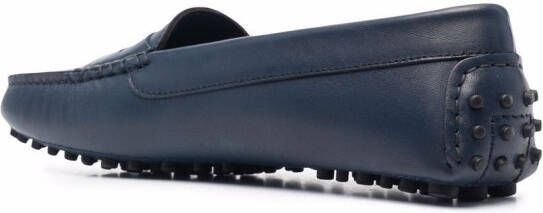 Scarosso Ashley loafers met ronde neus Blauw