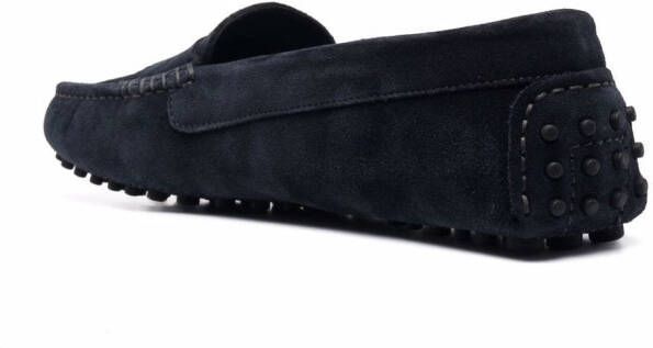 Scarosso Ashley suède loafers Blauw