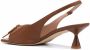 Scarosso Bella slingback sandalen Bruin - Thumbnail 3