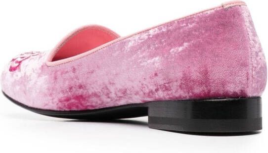 Scarosso Brian Atwood Lady Nolita slippers Roze