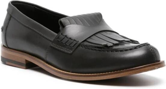 Scarosso Bridget leren loafers Grijs