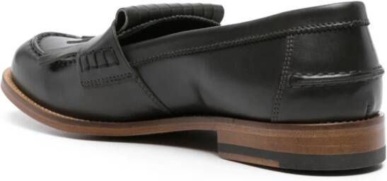 Scarosso Bridget leren loafers Grijs