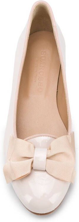 Scarosso Cloe ballerina's Beige