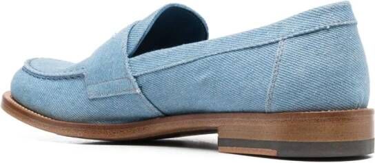 Scarosso Denim loafers Blauw