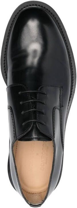 Scarosso Derby schoenen met chunky zool Zwart