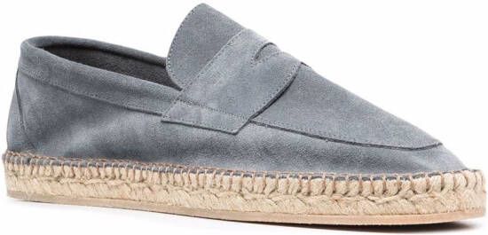 Scarosso Diego juten espadrilles Grijs