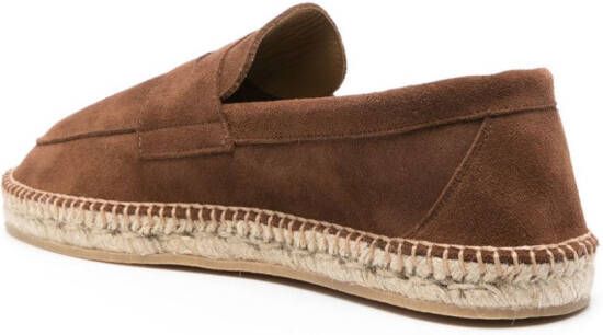 Scarosso Diego suède espadrilles Bruin