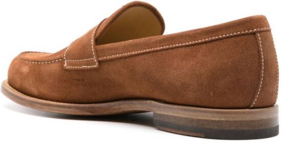 Scarosso Edward suède loafers Bruin