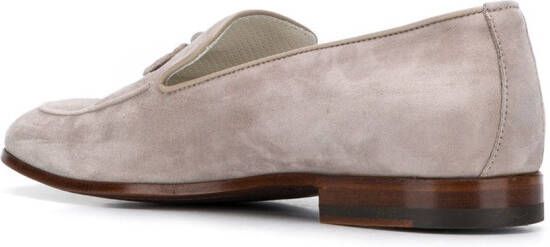 Scarosso Flaviola loafers met kwastje Grijs