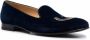 Scarosso Fluwelen slippers Blauw - Thumbnail 2