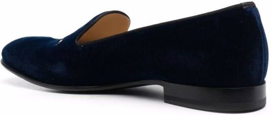 Scarosso Fluwelen slippers Blauw