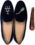 Scarosso Fluwelen slippers Blauw - Thumbnail 4