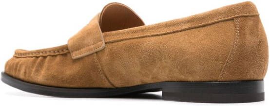 Scarosso Fred suède loafers Beige