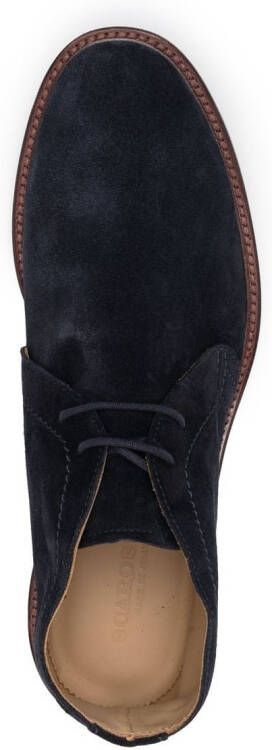 Scarosso Gary desert boots Blauw