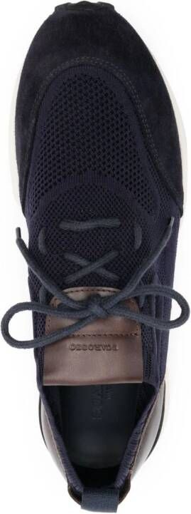 Scarosso Gebreide sneakers Blauw