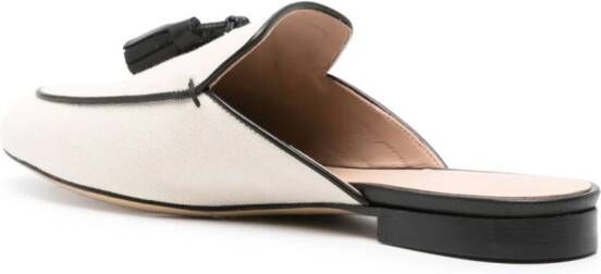 Scarosso Giorgina canvas muiltjes Beige