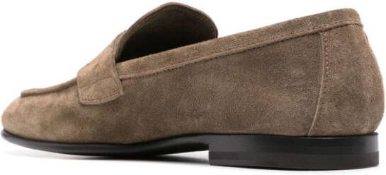 Scarosso Gregory suède loafers Beige