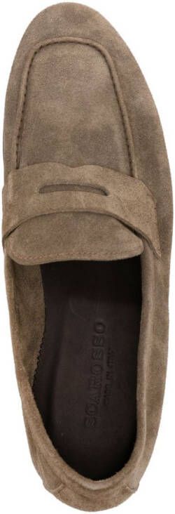 Scarosso Gregory suède loafers Beige
