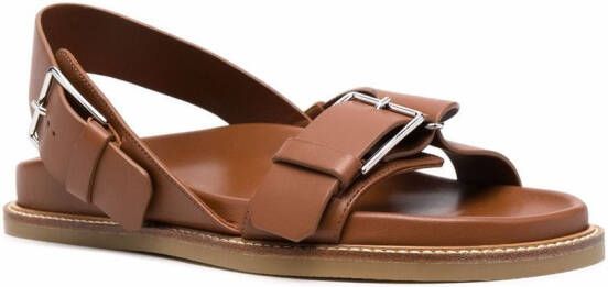 Scarosso Hailey sandalen met gesp Bruin