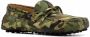 Scarosso James loafers met camouflage print Groen - Thumbnail 2