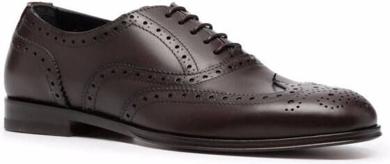 Scarosso Judy leren brogues Bruin