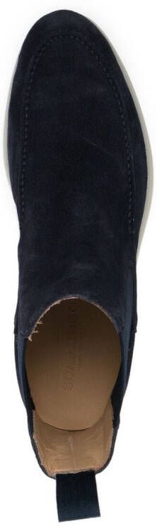 Scarosso Laarzen met elastisch zijvlak Blauw