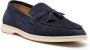 Scarosso Leandro loafers met kwastje Blauw - Thumbnail 2