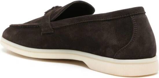 Scarosso Leandro loafers met kwastjes Bruin