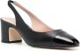 Scarosso Leren slingback tas Zwart - Thumbnail 2