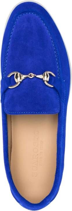 Scarosso Lilia suède loafers Blauw