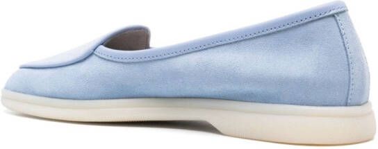 Scarosso Livia suède loafers Blauw