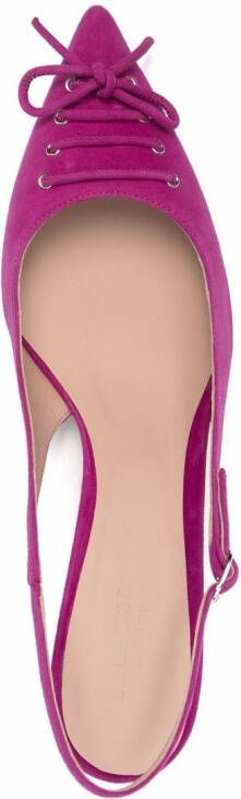 Scarosso Livv suède pumps Roze