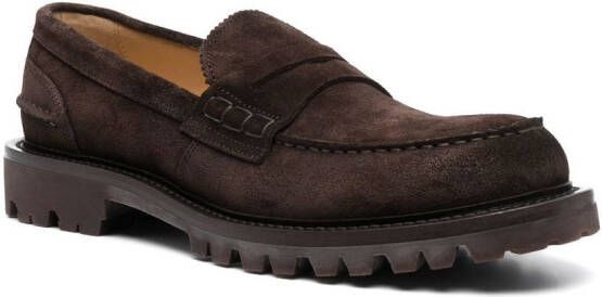Scarosso Loafers met chunky zool Bruin