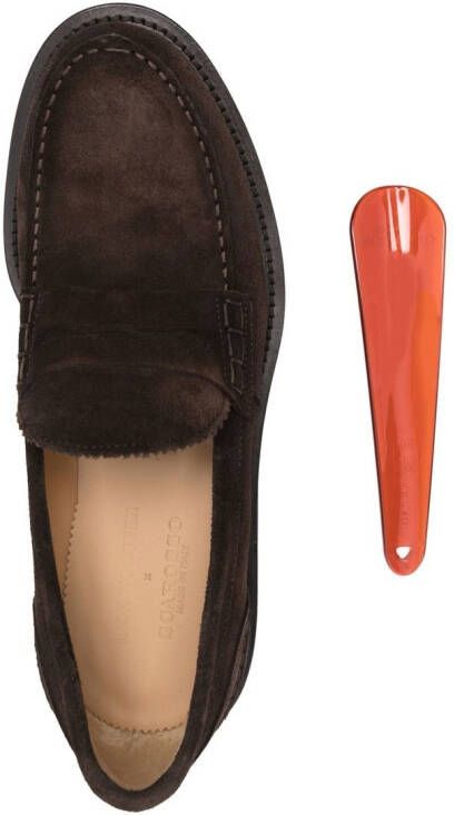 Scarosso Loafers met chunky zool Bruin