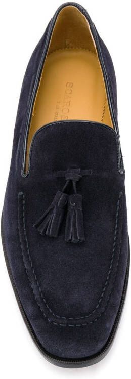 Scarosso Loafers met kwastje Blauw