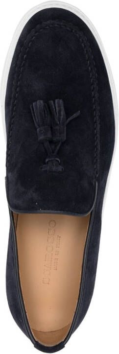 Scarosso Loafers met kwastjes Blauw