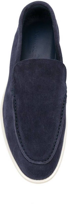Scarosso Loafers met ronde neus Blauw