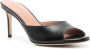 Scarosso 75 mm Lohan leren sandalen Zwart - Thumbnail 2