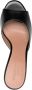 Scarosso 75 mm Lohan leren sandalen Zwart - Thumbnail 4