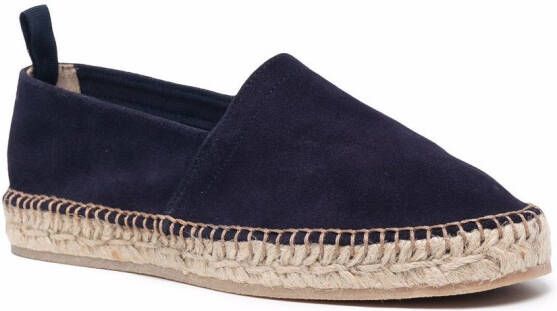 Scarosso Lola gevlochten espadrilles Blauw