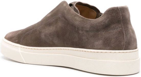 Scarosso Luca suède sneakers Bruin