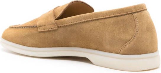 Scarosso Luciana penny loafers Beige