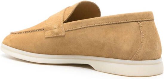 Scarosso Luciano suède loafers Beige