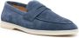 Scarosso Luciano suède penny loafers Blauw - Thumbnail 2