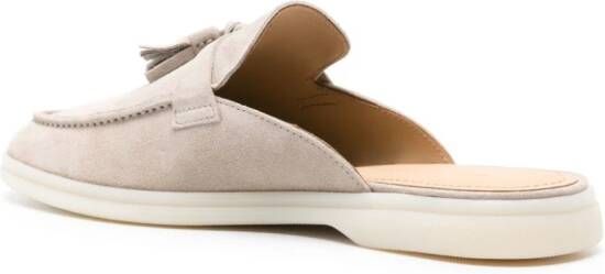 Scarosso Lucrezia suède muiltjes Beige